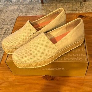 Dr. Scholl’s Women's Sun Ray Espadrille Taupe Size 11 M– Comfortable & Stylish